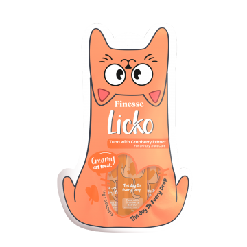 Finesse Licko Creamy Treat Tuna Cranberry Extract 14g x 5s